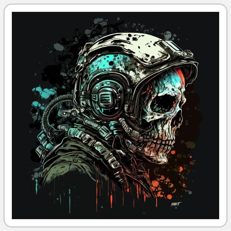 Sticker taille S (10 x 10 cm) - 