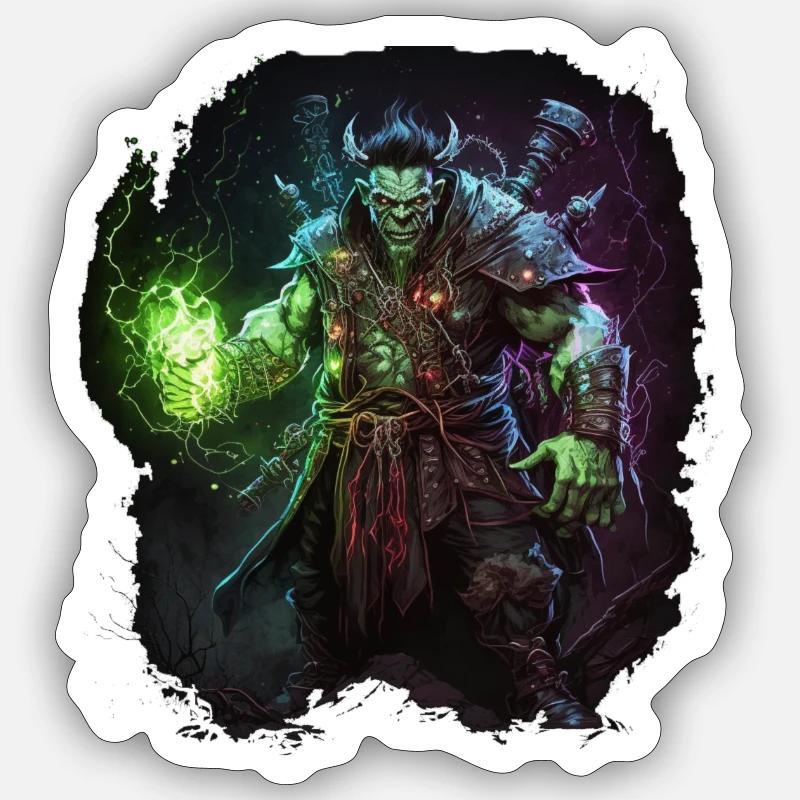 Assistant ORC - Sticker taille S (10 x 10 cm) - blanc mat