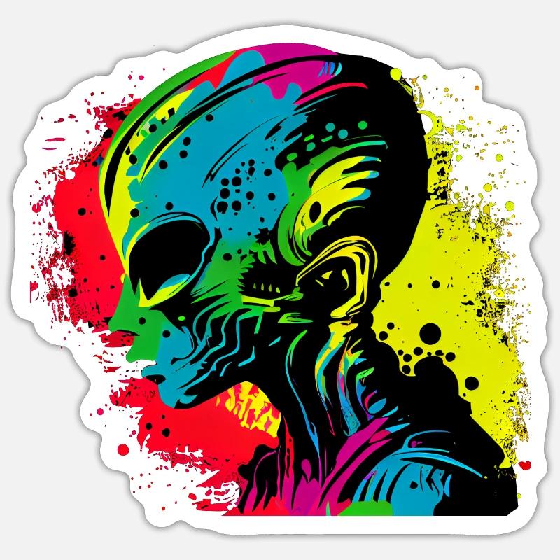 Sticker taille S (10 x 10 cm) - 