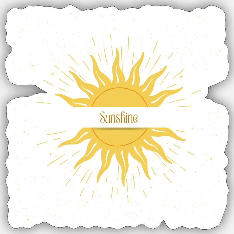 Sticker taille S (10 x 10 cm) - 