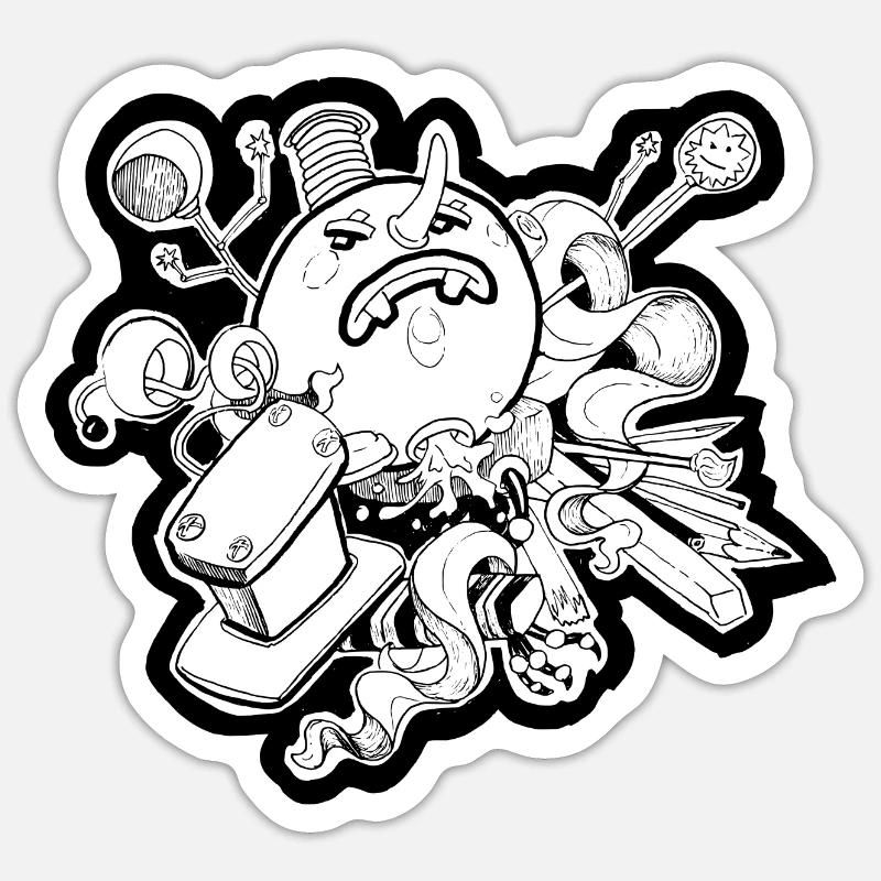Sticker size S (10 x 10 cm) - 