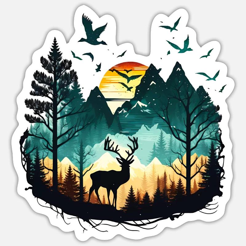 Sticker Größe S (10 x 10 cm) - 