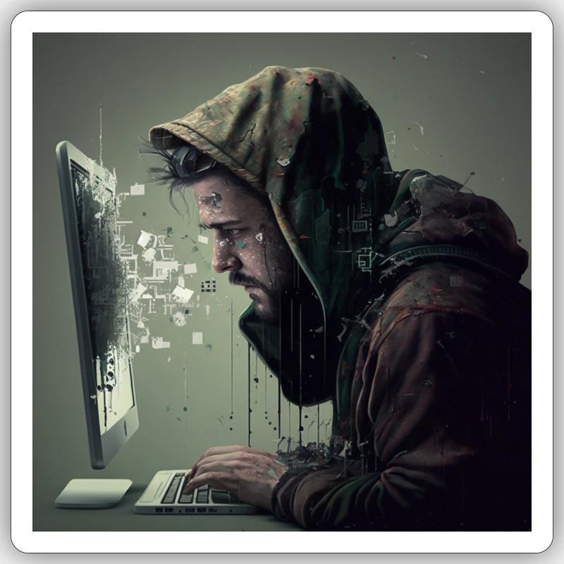 Sticker Größe S (10 x 10 cm) - 