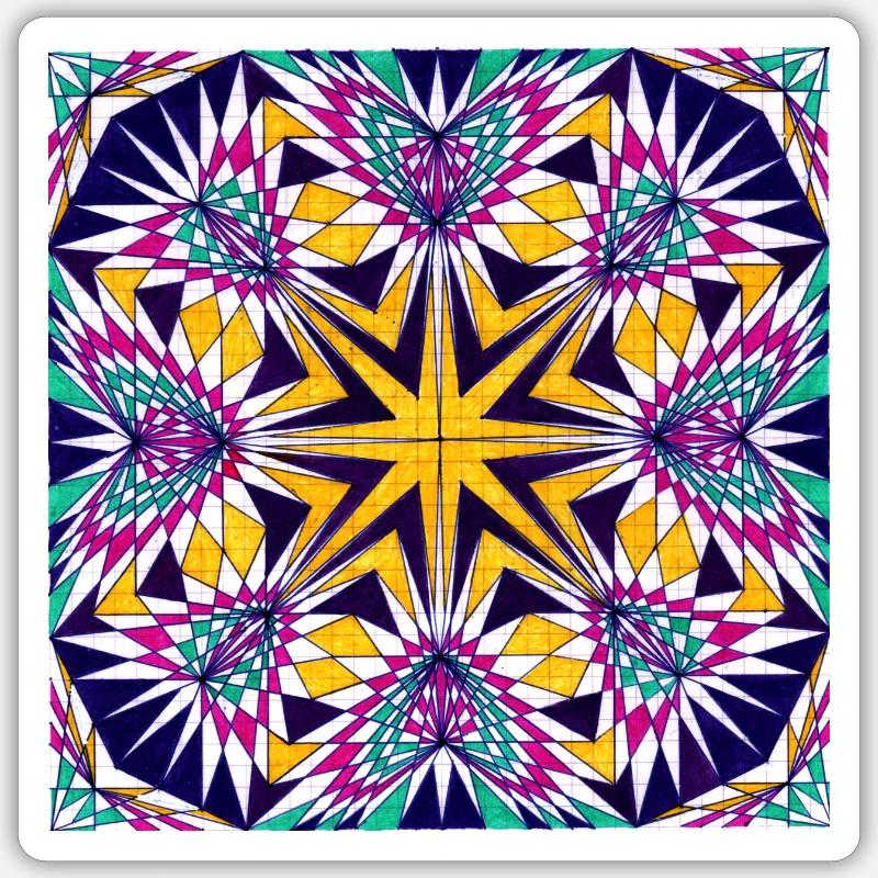Sticker taille S (10 x 10 cm) - 
