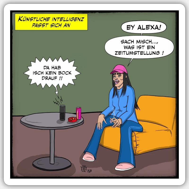 Sticker Größe S (10 x 10 cm) - 