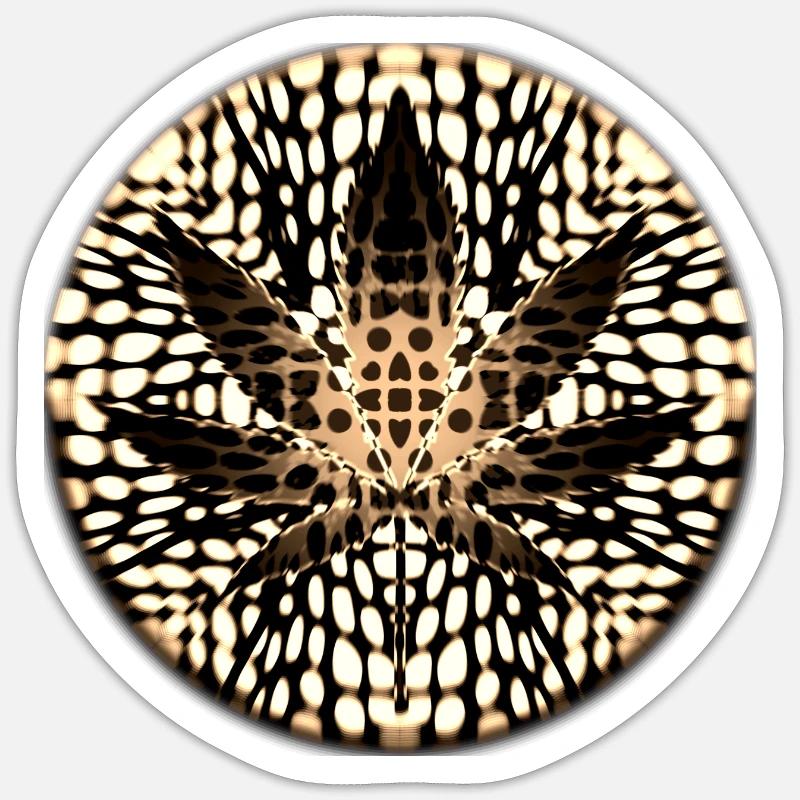 Guérir - Sticker taille S (10 x 10 cm) - blanc mat