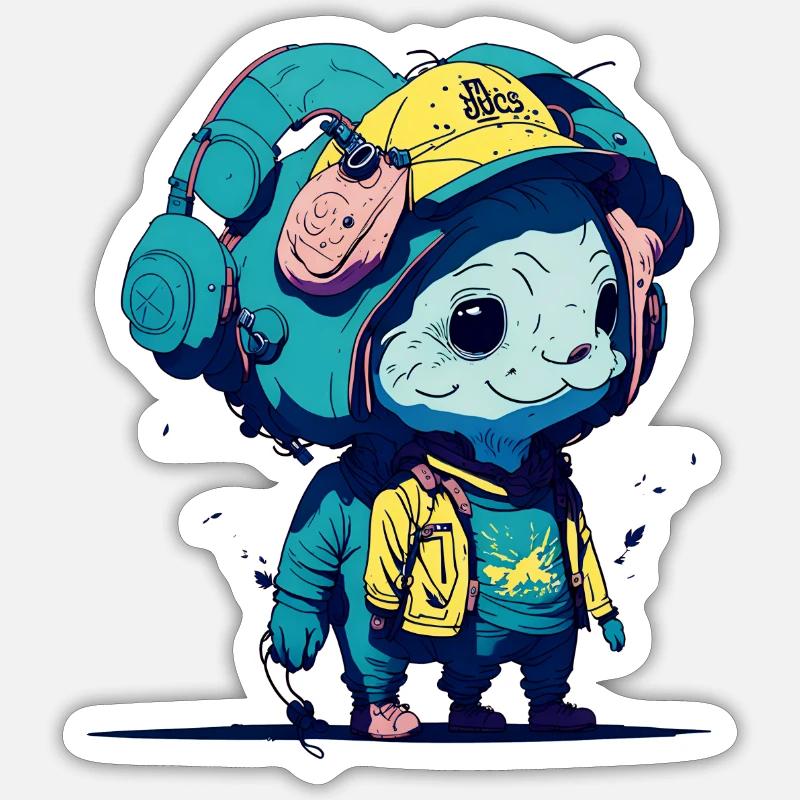 Sticker Größe S (10 x 10 cm) - 