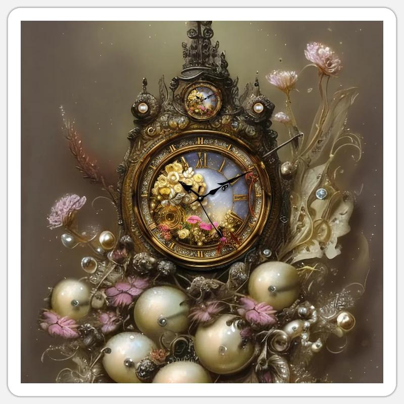 L’esthétique Steampunk Sticker taille S (10 x 10 cm)