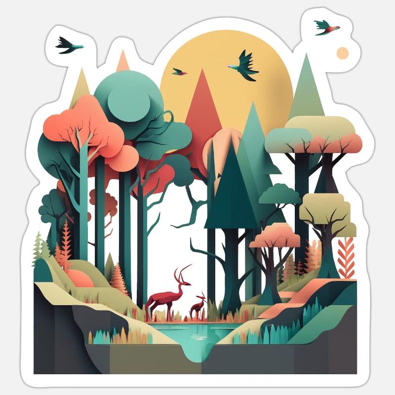 Sticker taille S (10 x 10 cm) - 