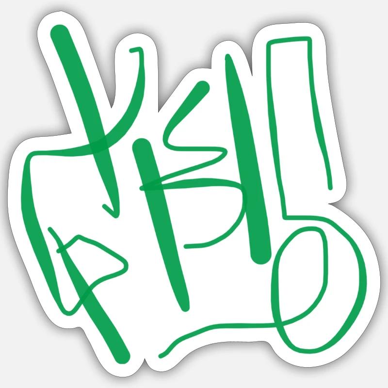 Sticker size S (10 x 10 cm) - 