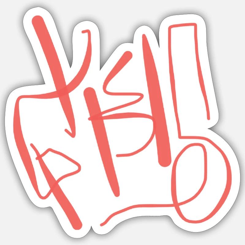 Sticker size S (10 x 10 cm) - 