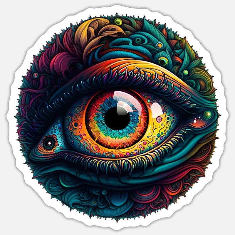 Sticker taille S (10 x 10 cm) - 