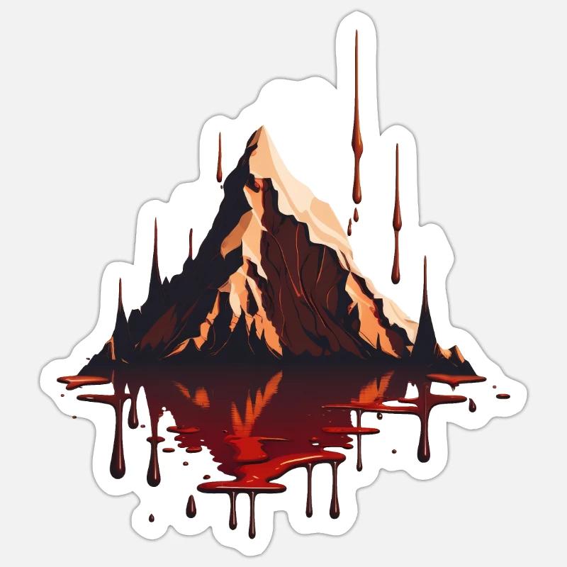 SURREAL - Sticker Größe S (10 x 10 cm) - Mattweiß