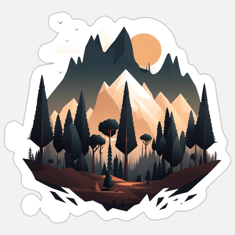 SURREAL - Sticker size S (10 x 10 cm) - white matte