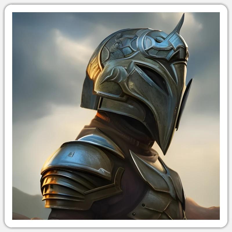 Krieger des Elementes Luft Sticker Größe S (10 x 10 cm)