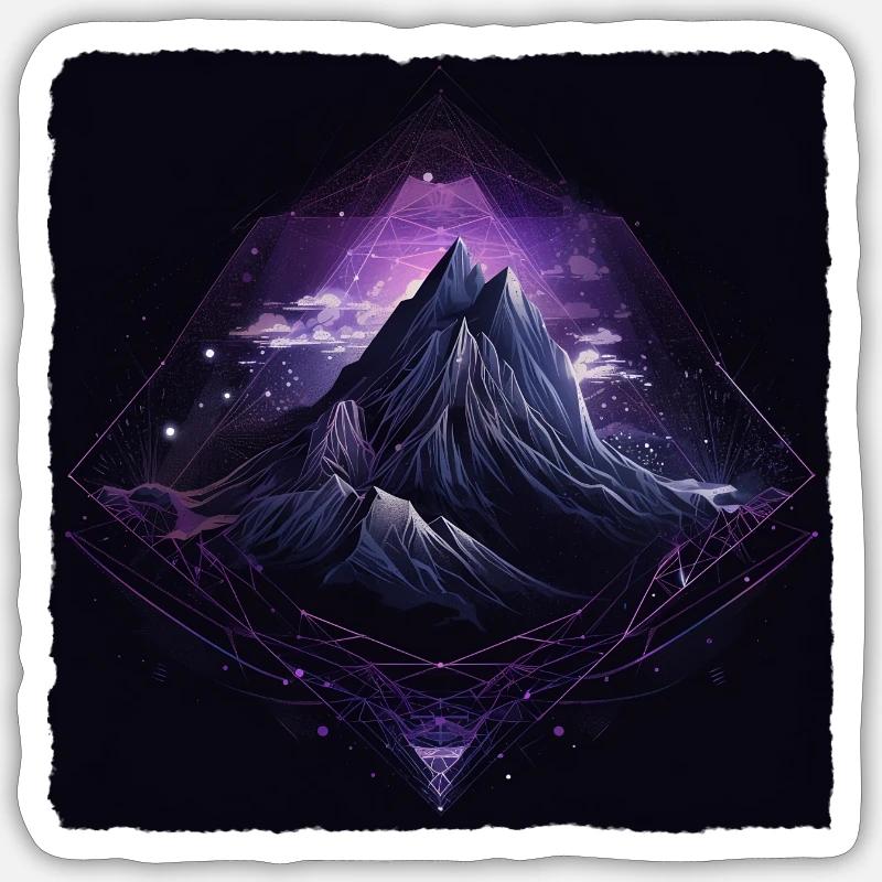 Mountain Sticker size S (10 x 10 cm)