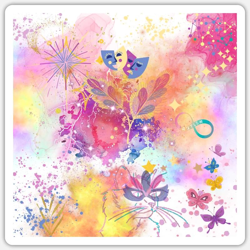 Sticker size S (10 x 10 cm) -