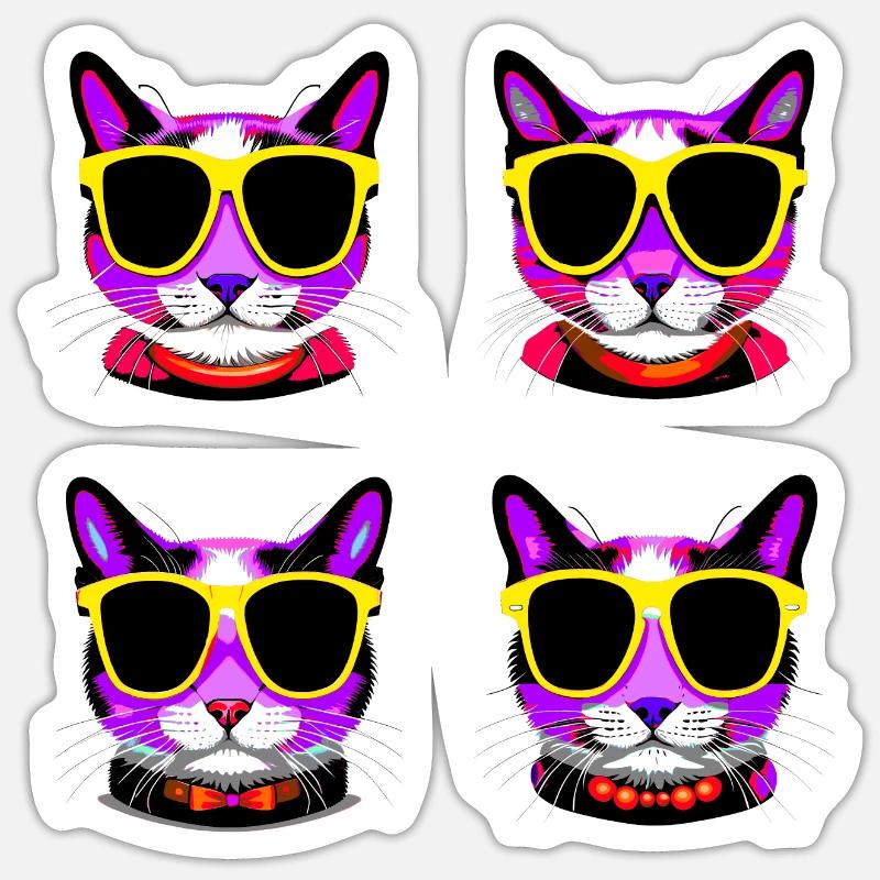 Sticker Größe S (10 x 10 cm) - 