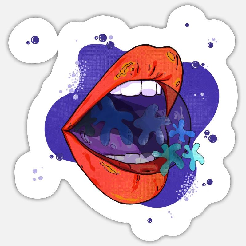 Sticker taille S (10 x 10 cm) - 