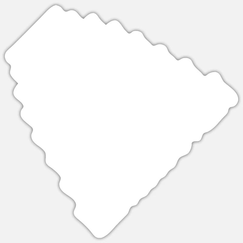 Eingrooven_white_back Sticker Größe S (10 x 10 cm)