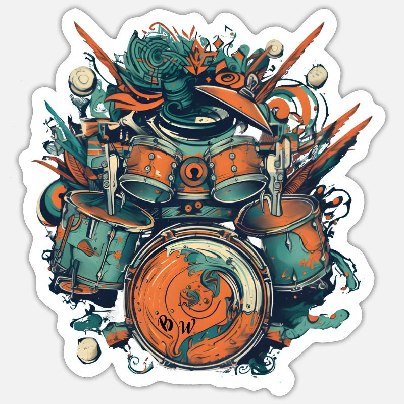 Sticker Größe S (10 x 10 cm) - 