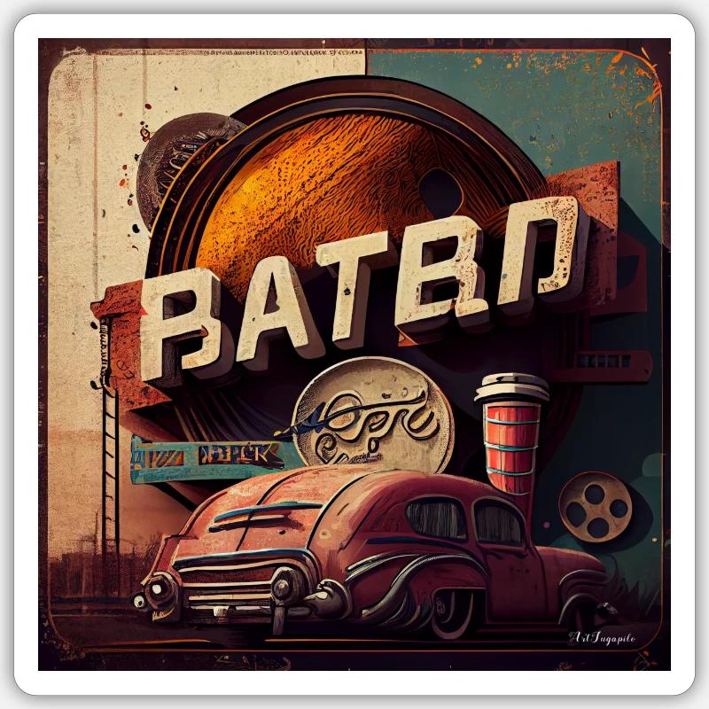 Sticker size S (10 x 10 cm) - 