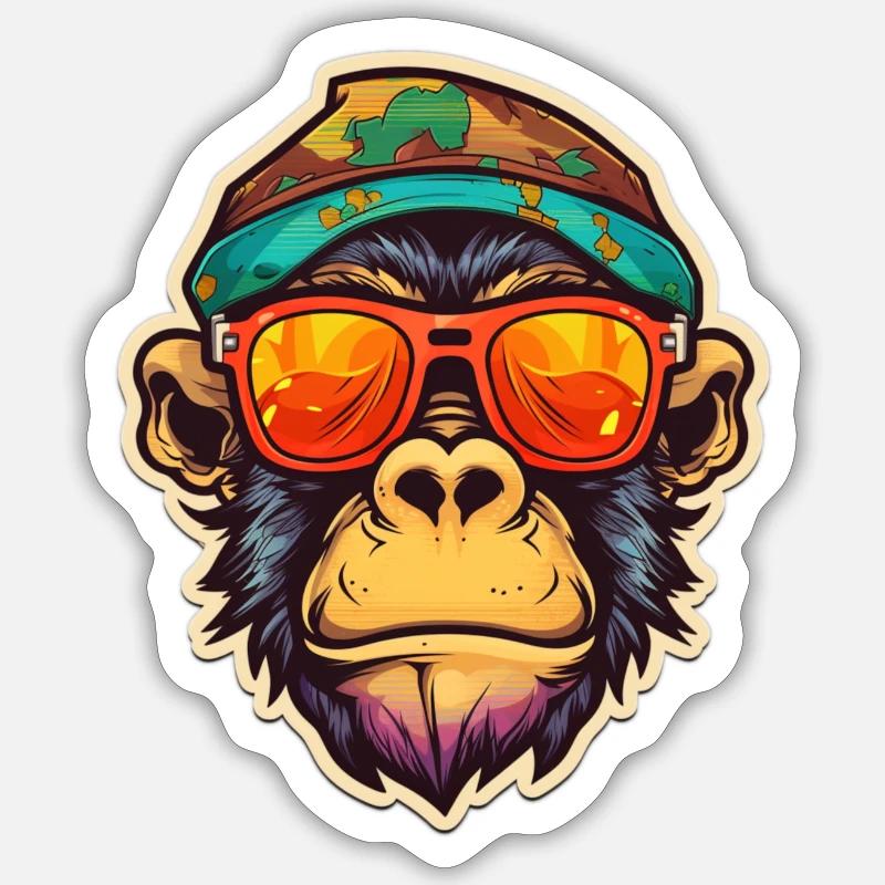 Sticker taille S (10 x 10 cm) - 