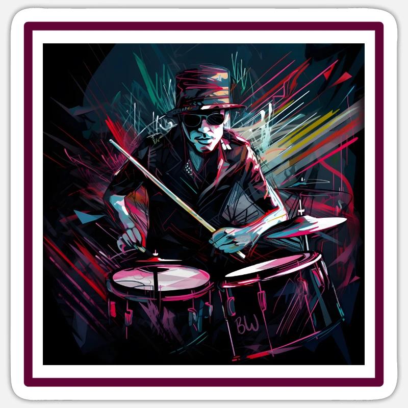 Sticker Größe S (10 x 10 cm) - 