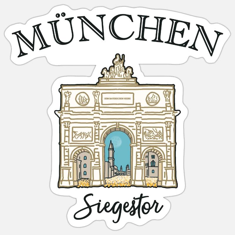 Sticker Größe S (10 x 10 cm) - 