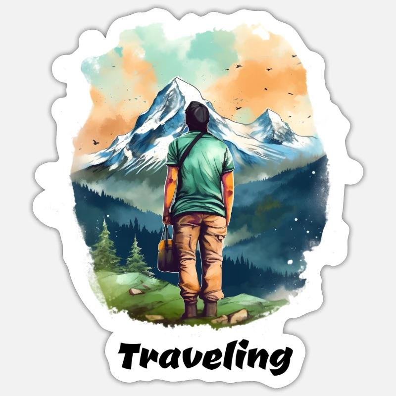 Sticker taille S (10 x 10 cm) - 