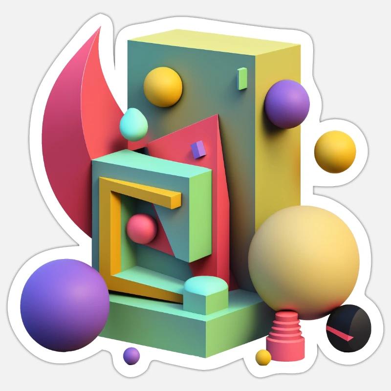 Sticker Größe S (10 x 10 cm) - 