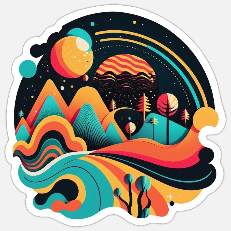 Sticker Größe S (10 x 10 cm) - 