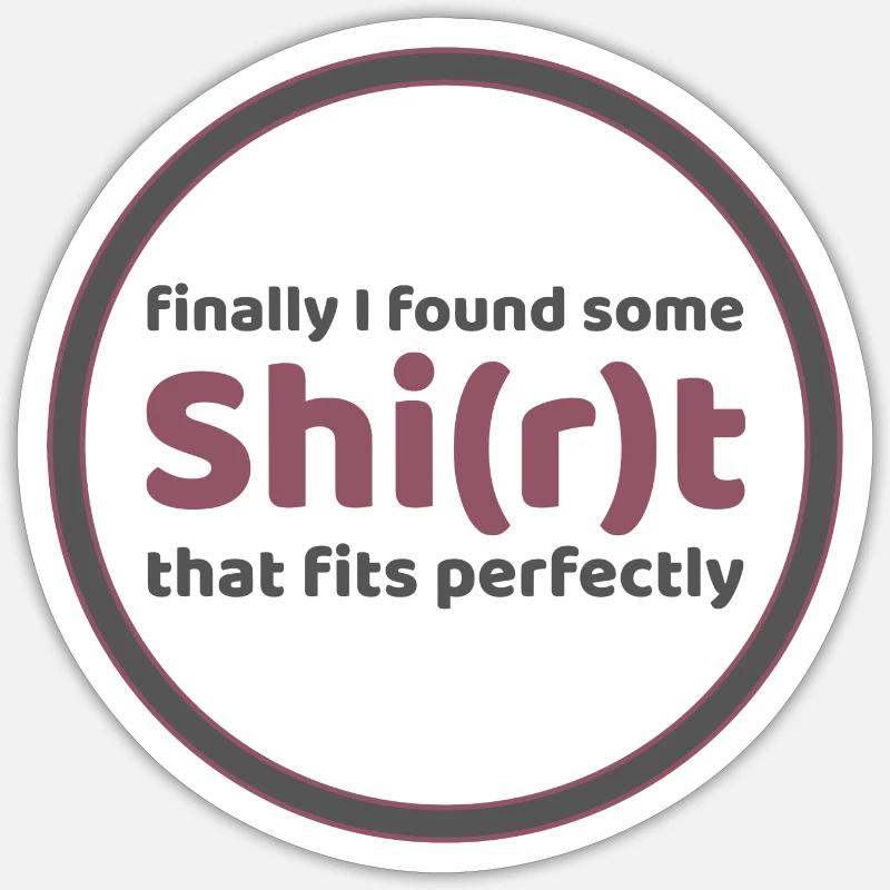 finally Sticker Größe S (10 x 10 cm)