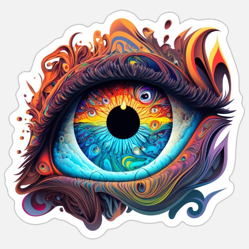 Sticker taille S (10 x 10 cm) - 