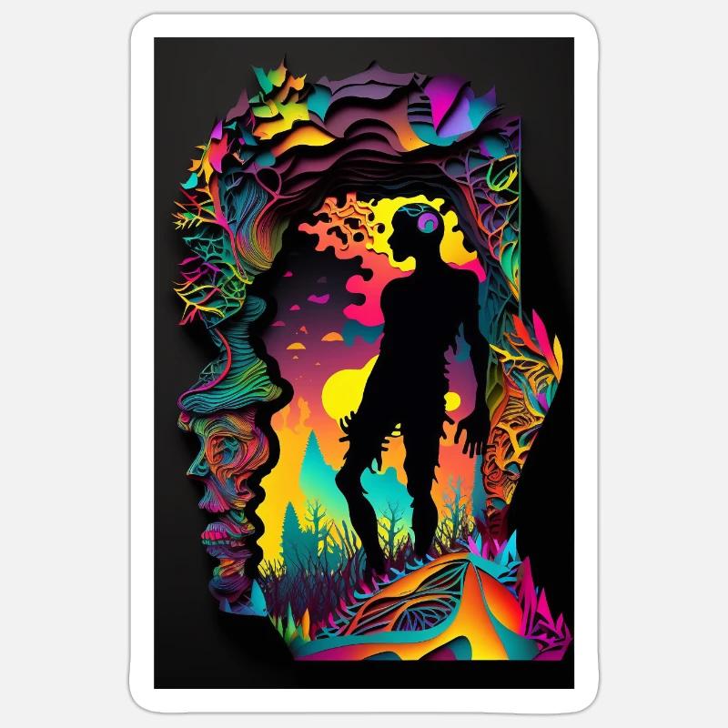 Sticker size S (10 x 10 cm) - 