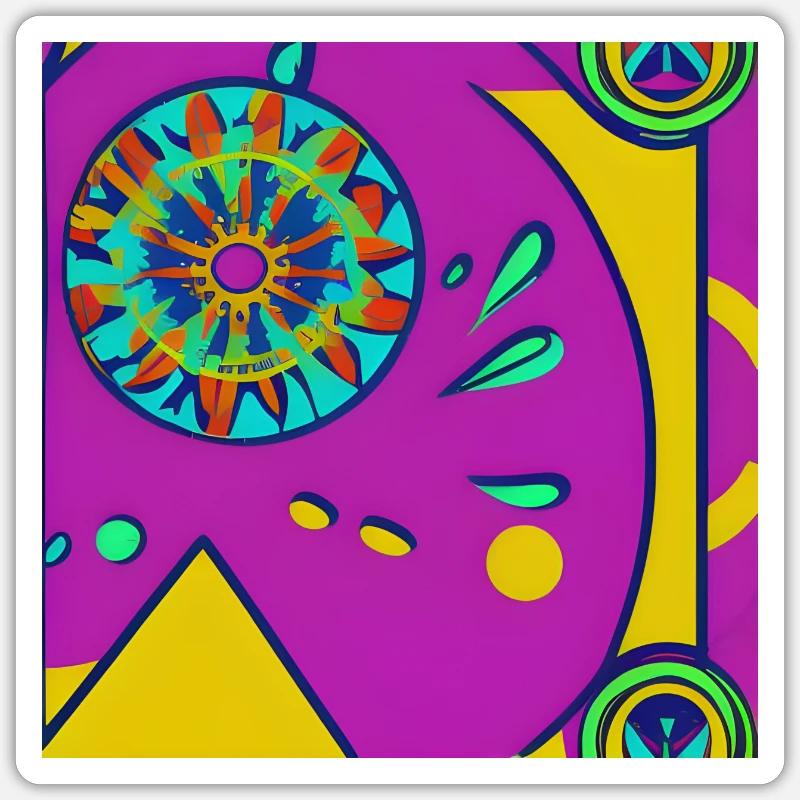 Sticker taille S (10 x 10 cm) - 