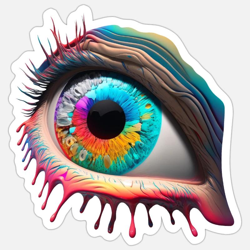 Sticker taille S (10 x 10 cm) - 