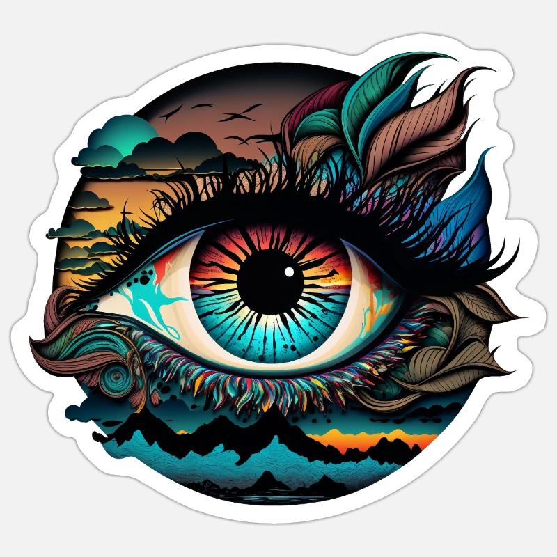 Sticker taille S (10 x 10 cm) - 