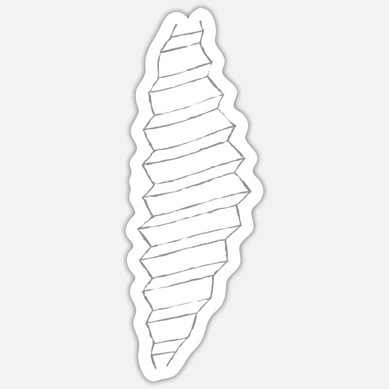 DECISION - Sticker size S (10 x 10 cm) - white matte