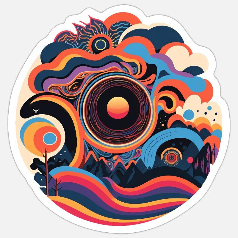 Sticker taille S (10 x 10 cm) - 