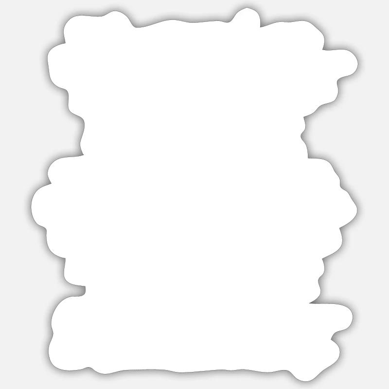 Human Design 12 Profiles - Sticker size S (10 x 10 cm) - white matte