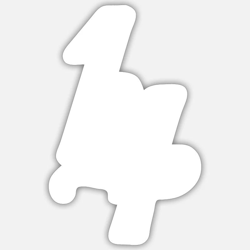 Sticker size S (10 x 10 cm) -