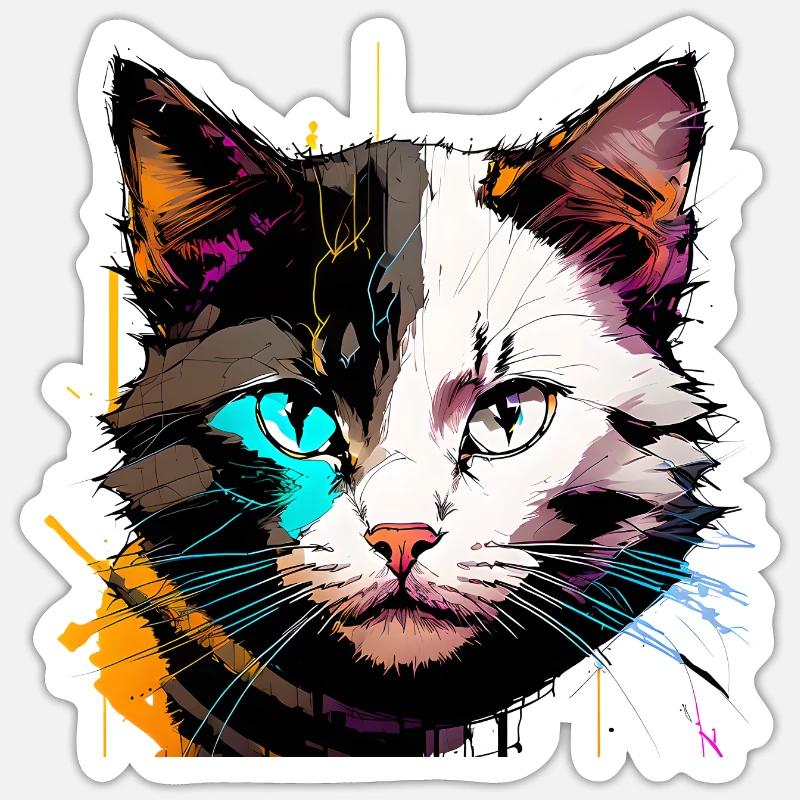 Sticker taille S (10 x 10 cm) - 