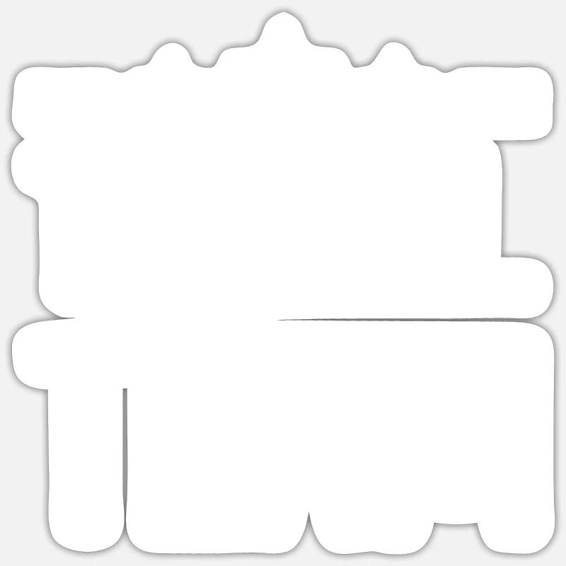 Sticker størrelse S (10 x 10 cm) - 