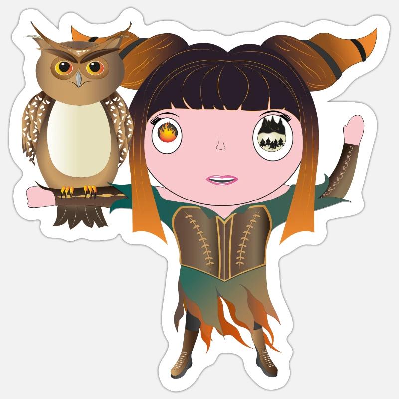 Sticker taille S (10 x 10 cm) - 