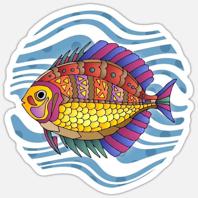 Sticker taille S (10 x 10 cm) - 