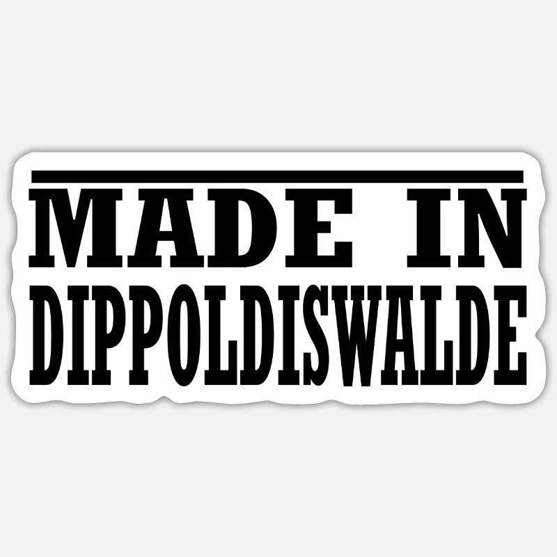 Dippoldiswalde Sticker Größe S (10 x 10 cm)