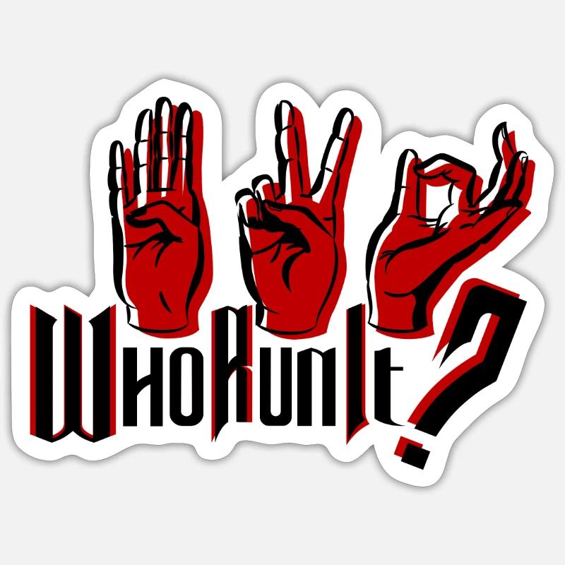 Sticker Größe S (10 x 10 cm) - 