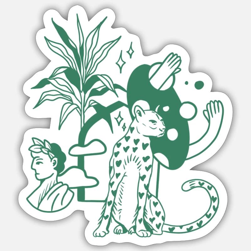 Sticker taille S (10 x 10 cm) - 