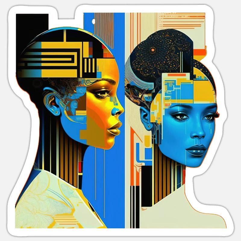 Sticker Größe S (10 x 10 cm) - 